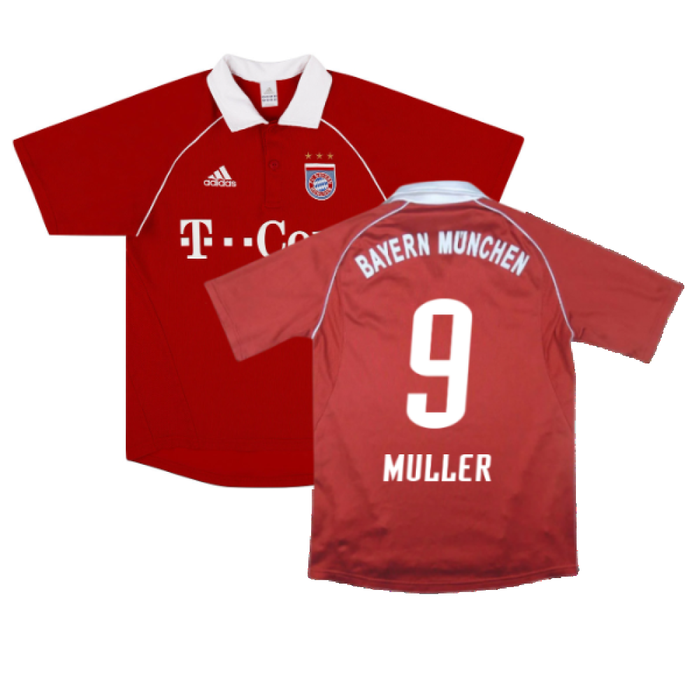 Bayern Munich 2005-06 Home Shirt (Excellent) (Muller 9)