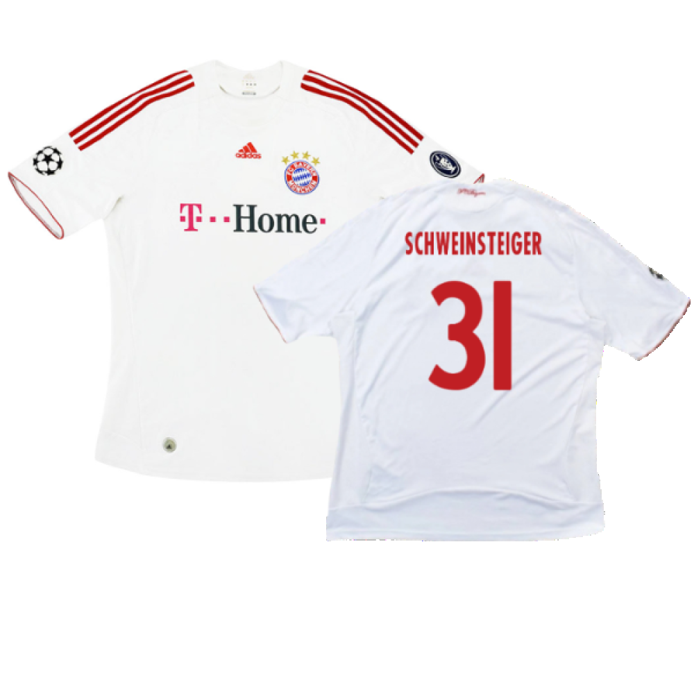 Bayern Munich 2008-09 Third Shirt (L) (Excellent) (Schweinsteiger 31)