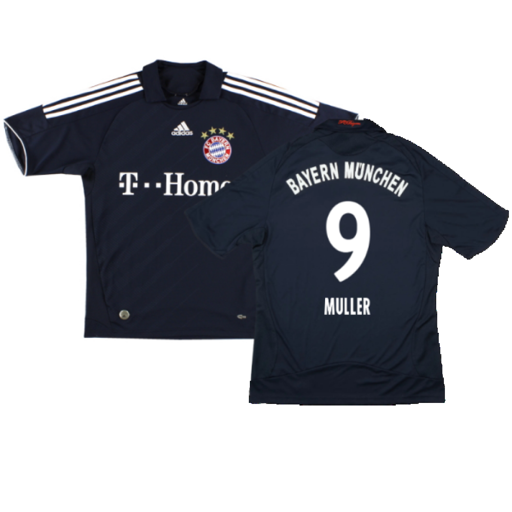 Bayern Munich 2008-10 Away Shirt (M) (Excellent) (Muller 9)