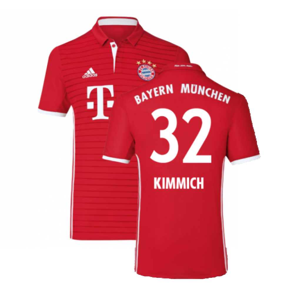 Bayern Munich 2016-17 Home Shirt (Excellent) (Kimmich 32)