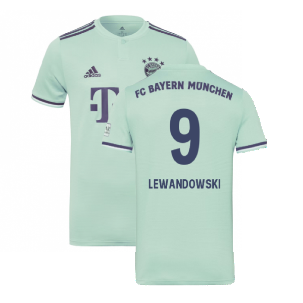 Bayern Munich 2018-19 Away Shirt (Excellent) (Lewandowski 9)