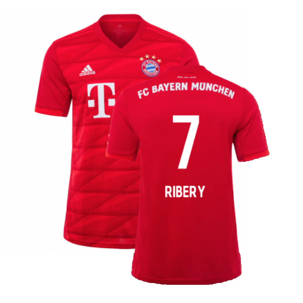 Bayern Munich 2019-20 Home Shirt (Mint) (RIBERY 7)