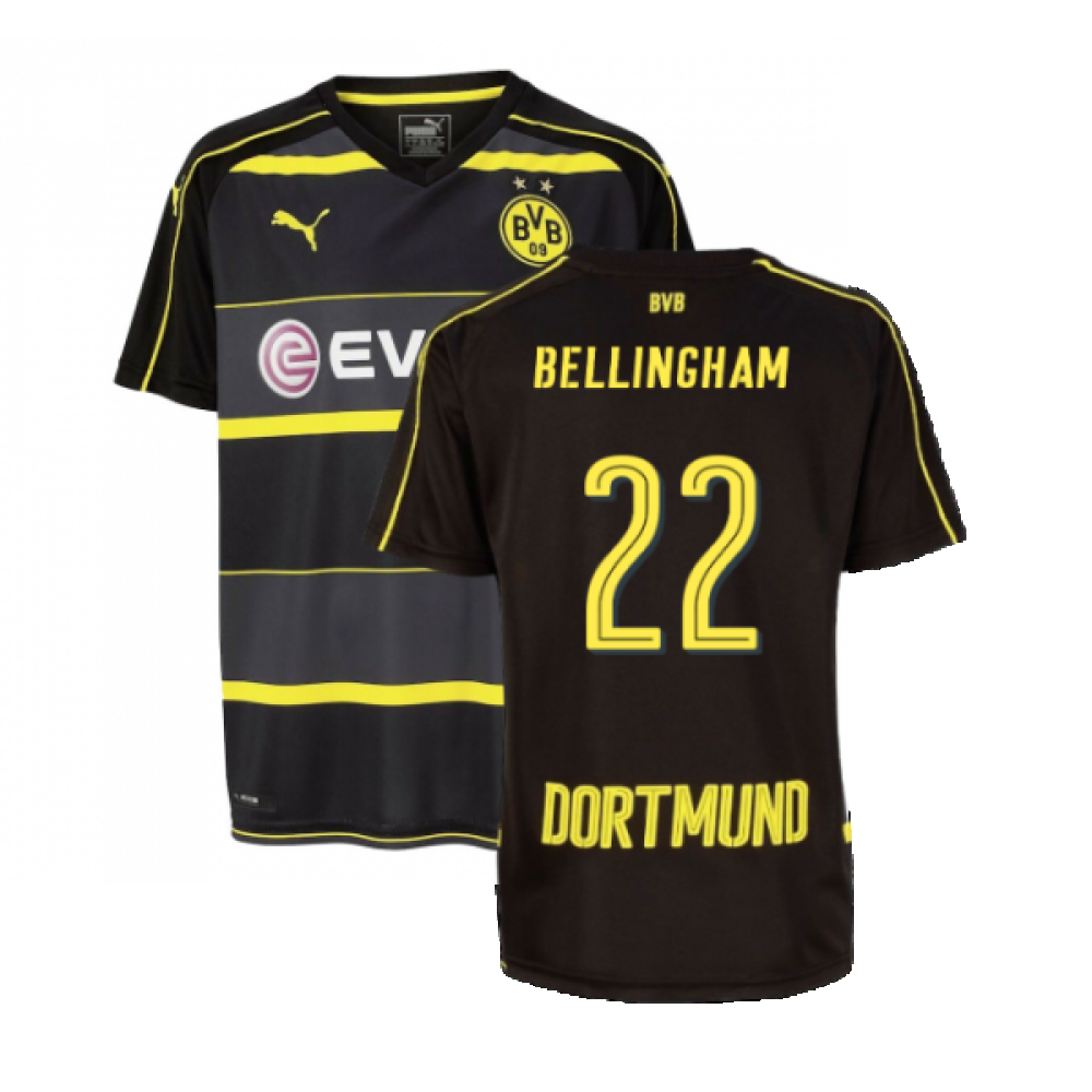 Borussia Dortmund 2016-17 Away Shirt (M) (Excellent) (Bellingham 22)