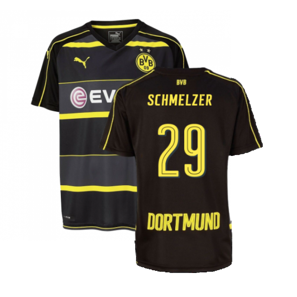 Borussia Dortmund 2016-17 Away Shirt (M) (Excellent) (Schmelzer 29)