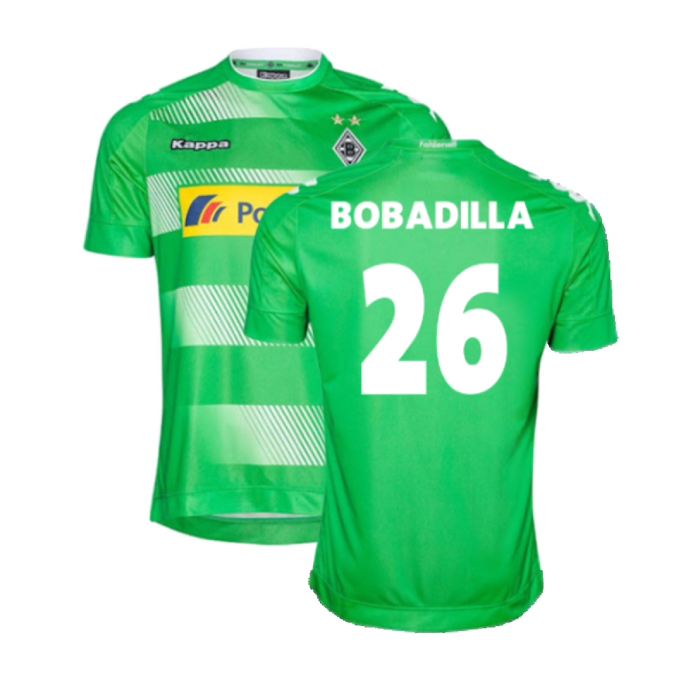 Borussia Monchengladbach 2016-18 Away Shirt (M) Hazard #10 (Very Good) (Bobadilla 26)