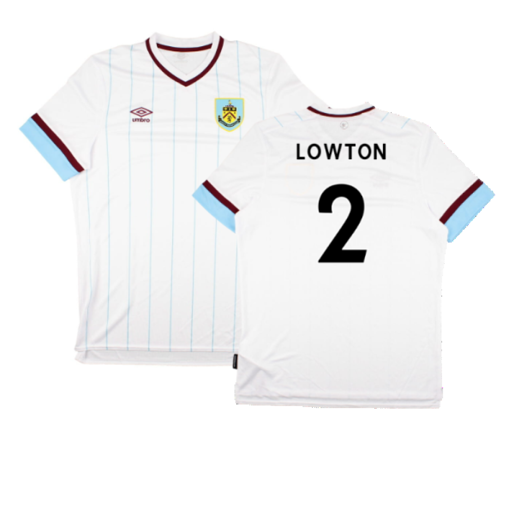 Burnley 2021-22 Away Shirt (Sponsorless) (S) (Mint) (LOWTON 2)