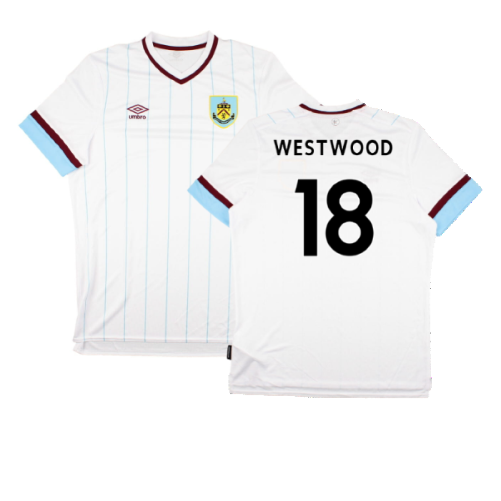 Burnley 2021-22 Away Shirt (Sponsorless) (XL) (Mint) (WESTWOOD 18)