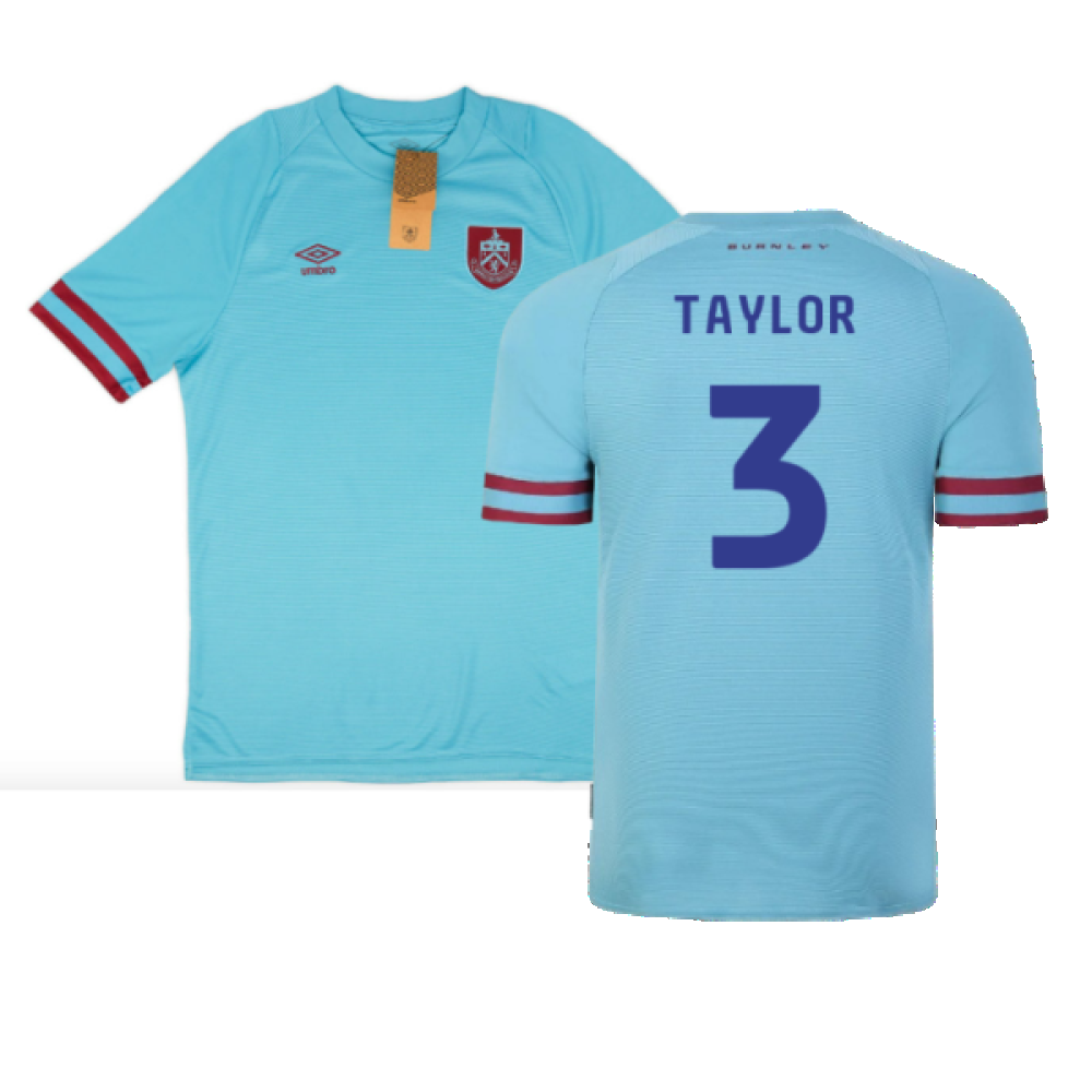 Burnley 2022-23 Away Shirt (Sponsorless) (M) (Mint) (TAYLOR 3)