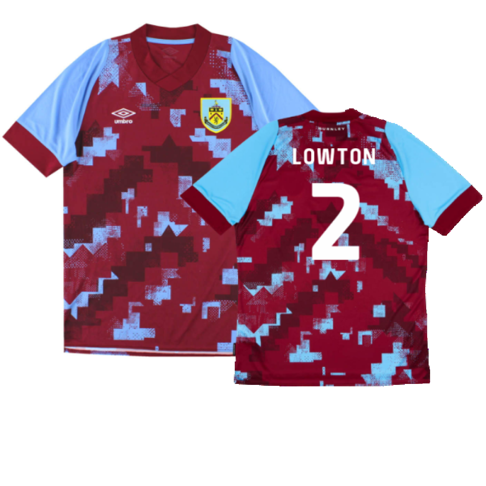 Burnley 2022-23 Home Shirt (XL) (Mint) (LOWTON 2)