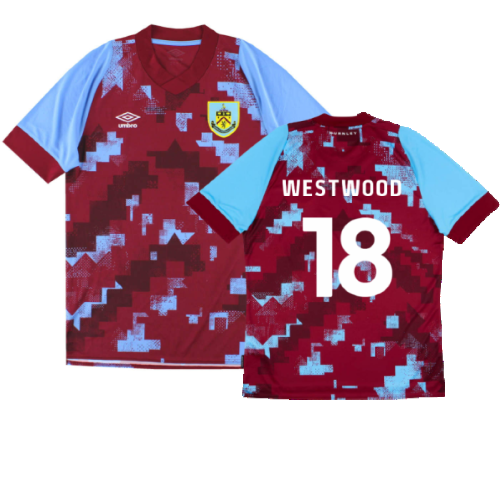 Burnley 2022-23 Home Shirt (L) (Mint) (WESTWOOD 18)