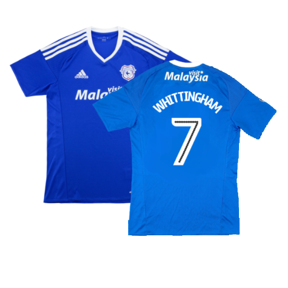 Cardiff 2016-17 Home Shirt (Excellent) (Whittingham 7)