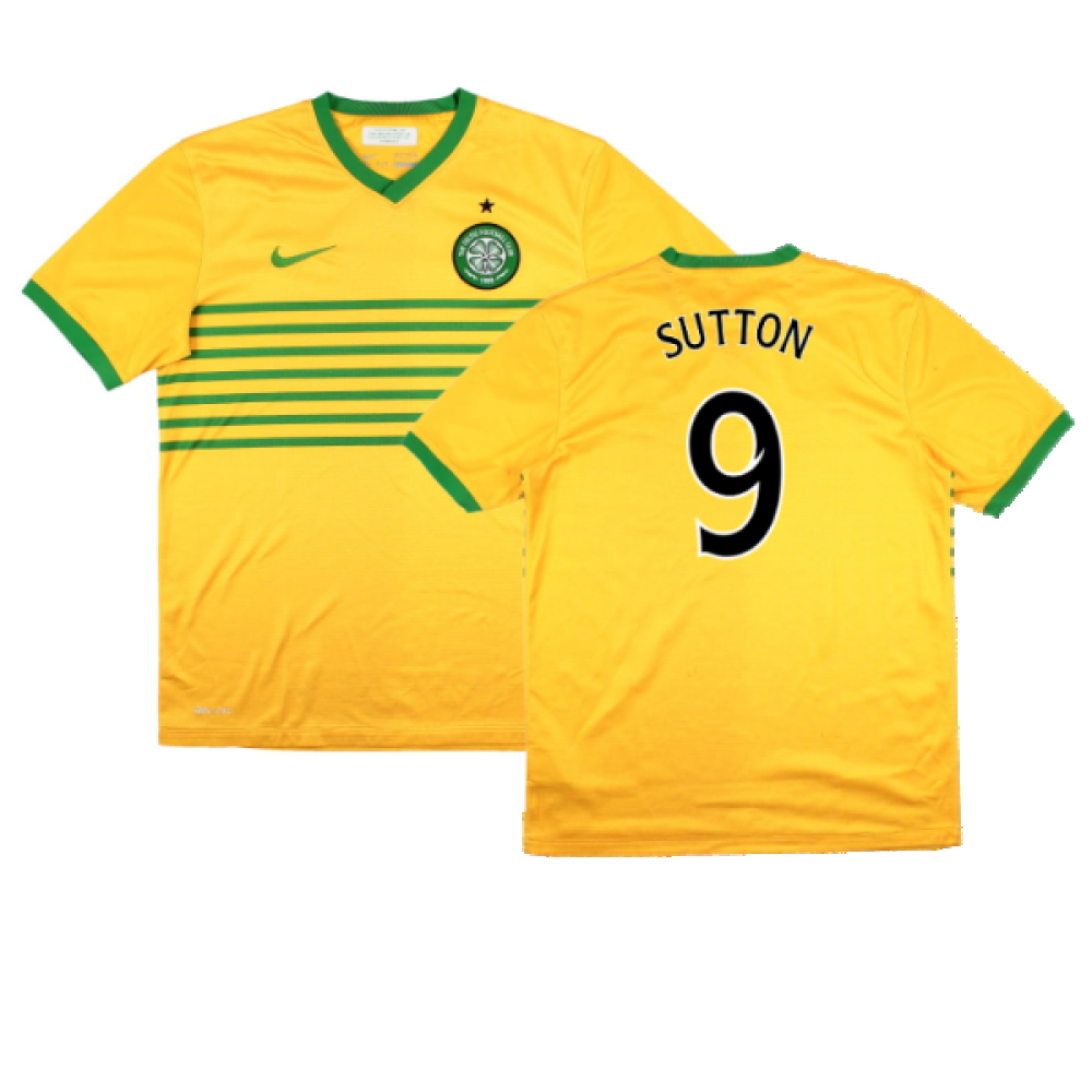 Celtic 2013-14 Away Shirt (Sponsorless) (XL Boys) (Good) (Sutton 9)