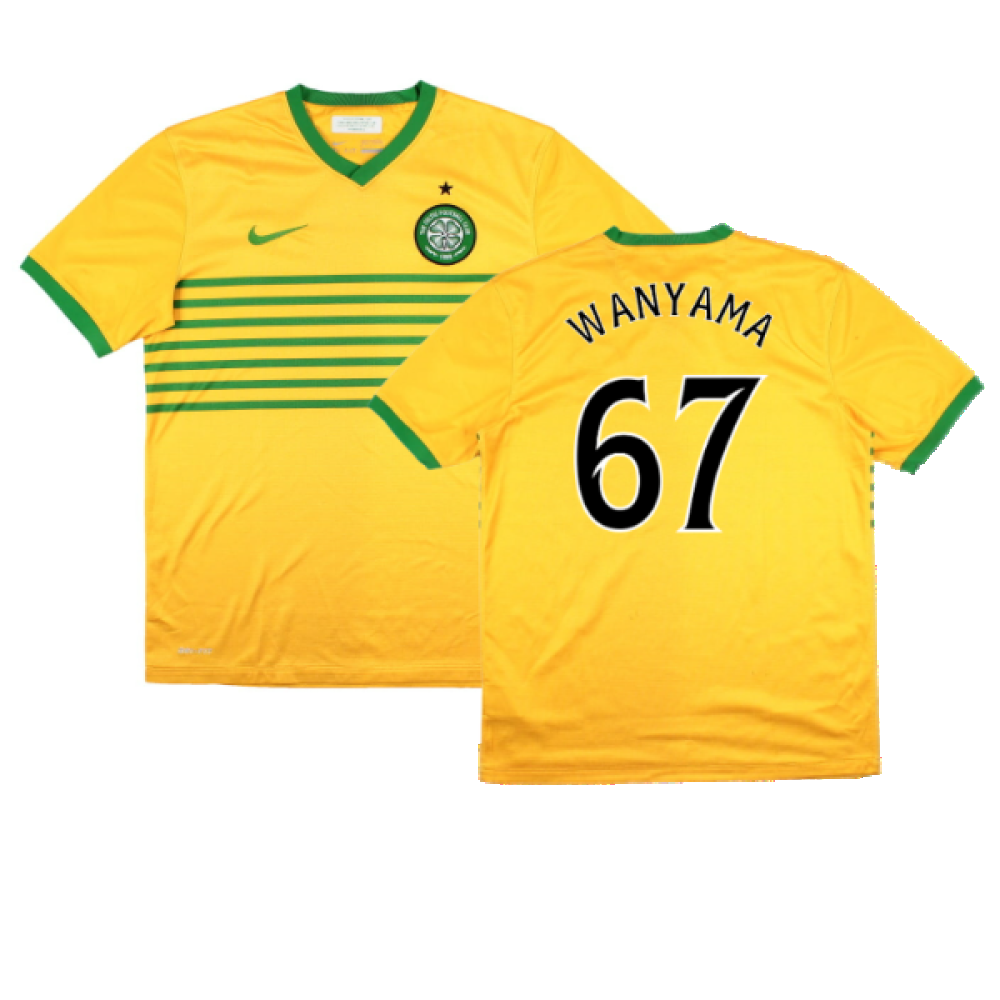 Celtic 2013-14 Away Shirt (Sponsorless) (XL Boys) (Good) (Wanyama 67)