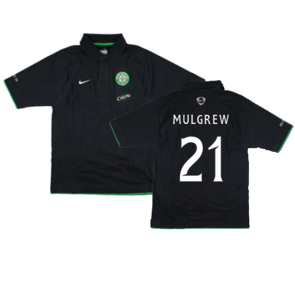 Celtic 2013-15 Nike Polo Shirt (M) (Mulgrew 21) (Very Good)