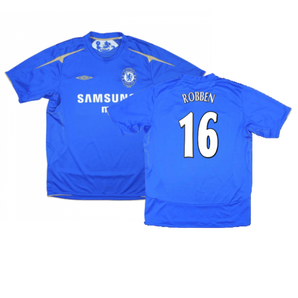 Chelsea 2005-06 Home Shirt (XL Boys) (Very Good) (Robben 16)