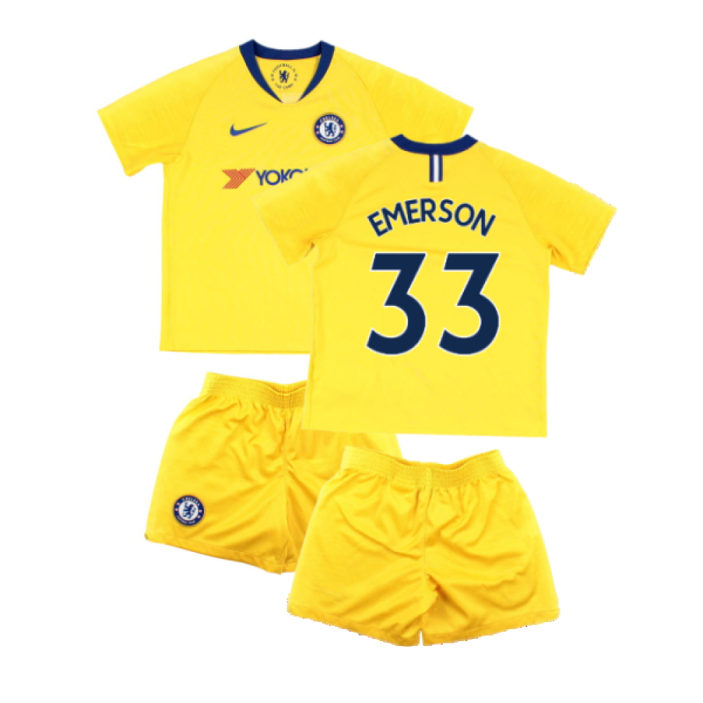 Chelsea 2018-19 Away Mini Kit (4-5y) (Emerson 33) (Very Good)