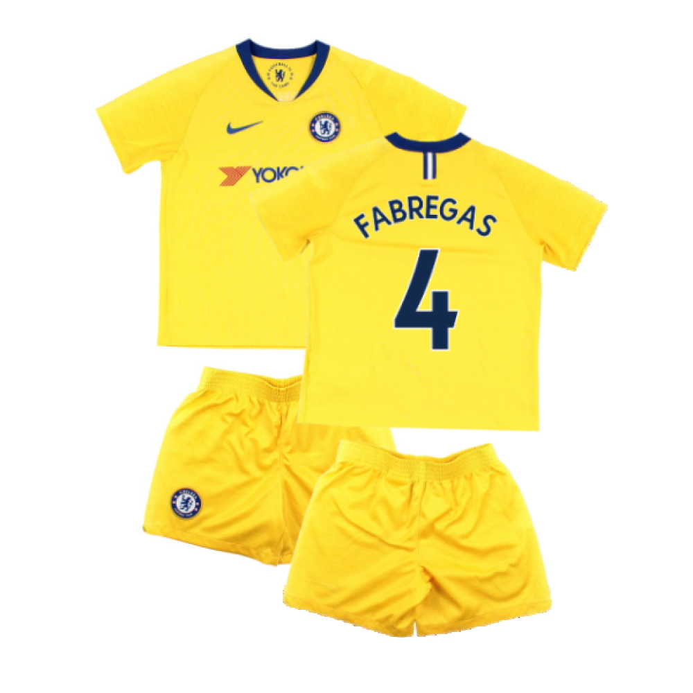 Chelsea 2018-19 Away Mini Kit (4-5y) (Fabregas 4) (Very Good)