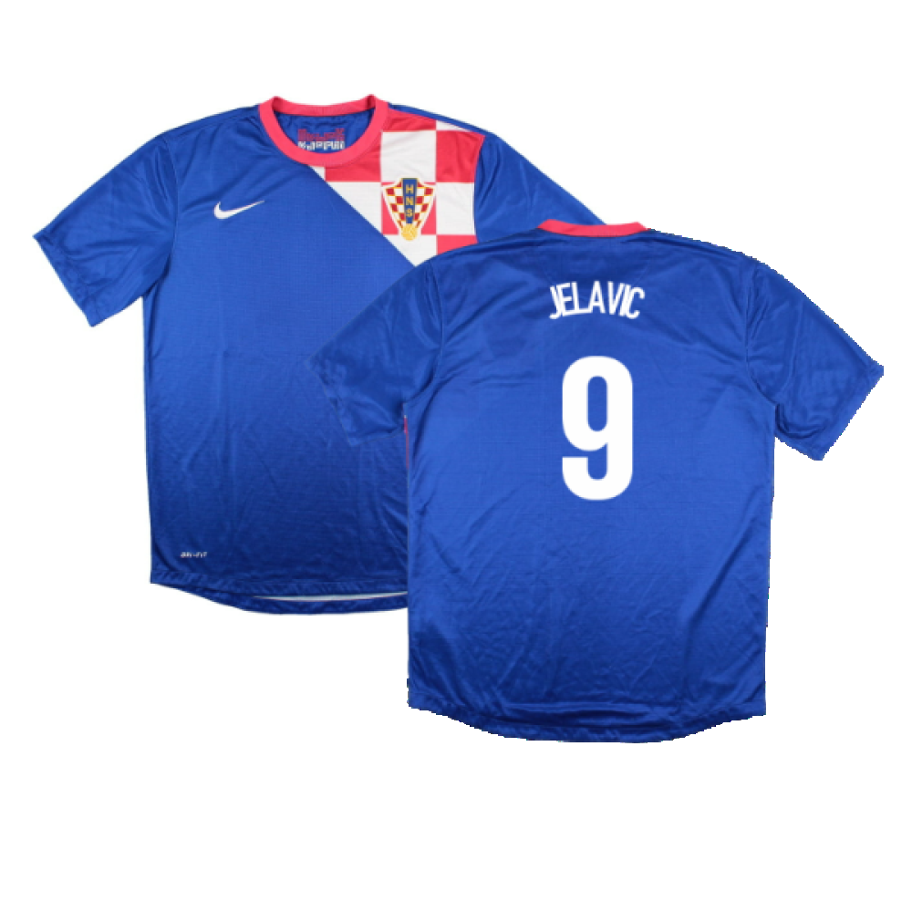 Croatia 2012-14 Away Shirt (S) (Very Good) (Jelavic 9)