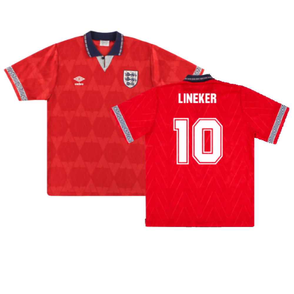 England 1990-92 Away Shirt (L) (Excellent) (Lineker 10)