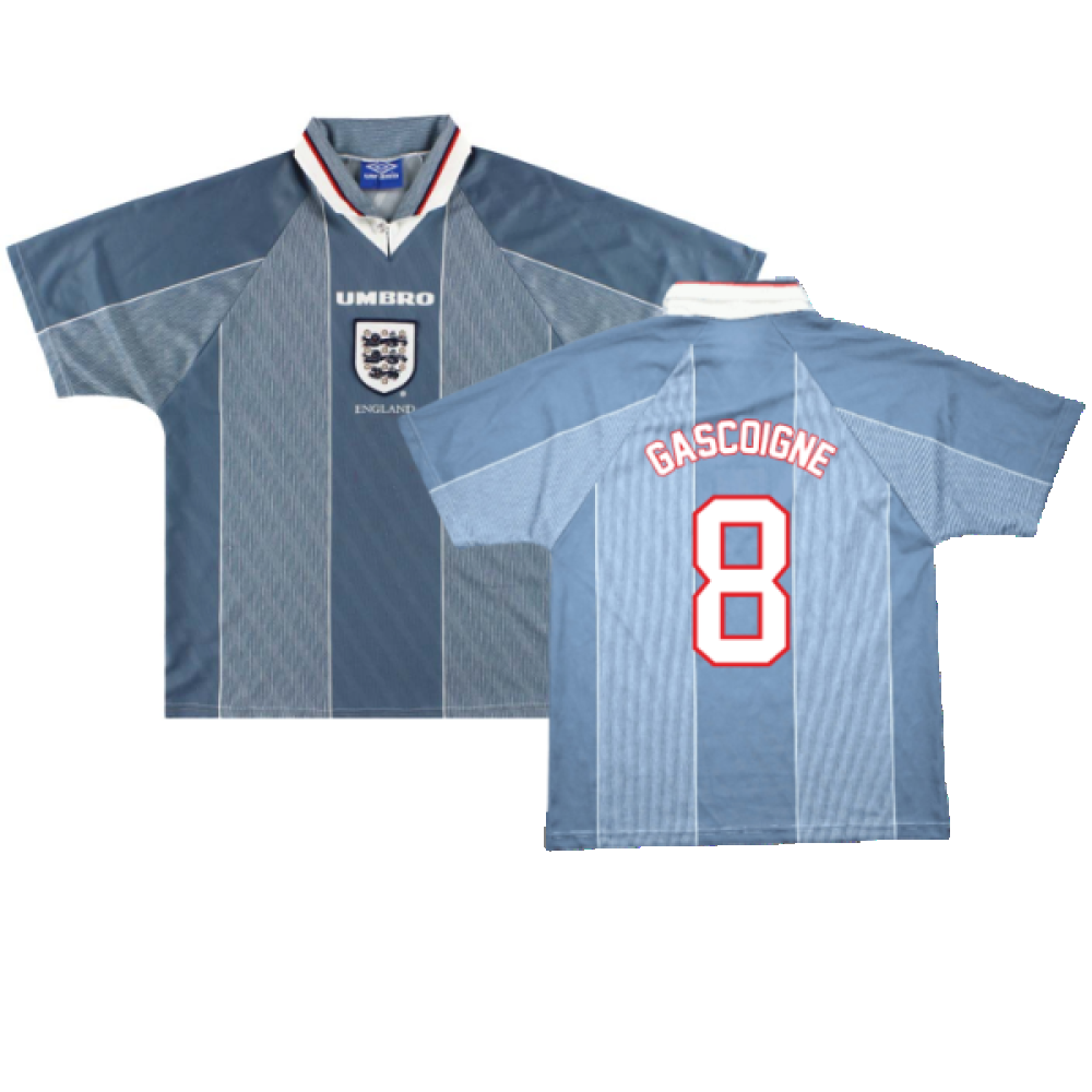 England 1995-97 Away (XL) (Mint) (GASCOIGNE 8)