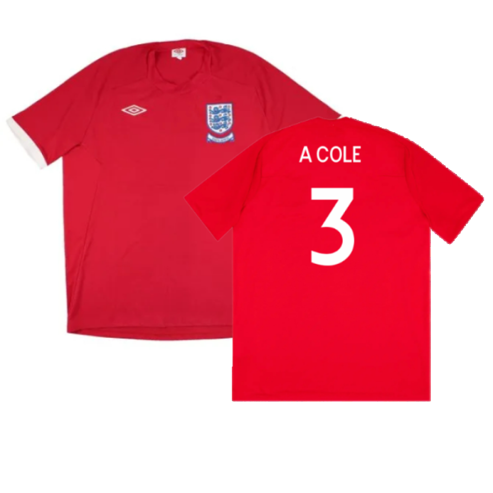 England 2010-11 Away Shirt (XL) (Good) (A COLE 3)