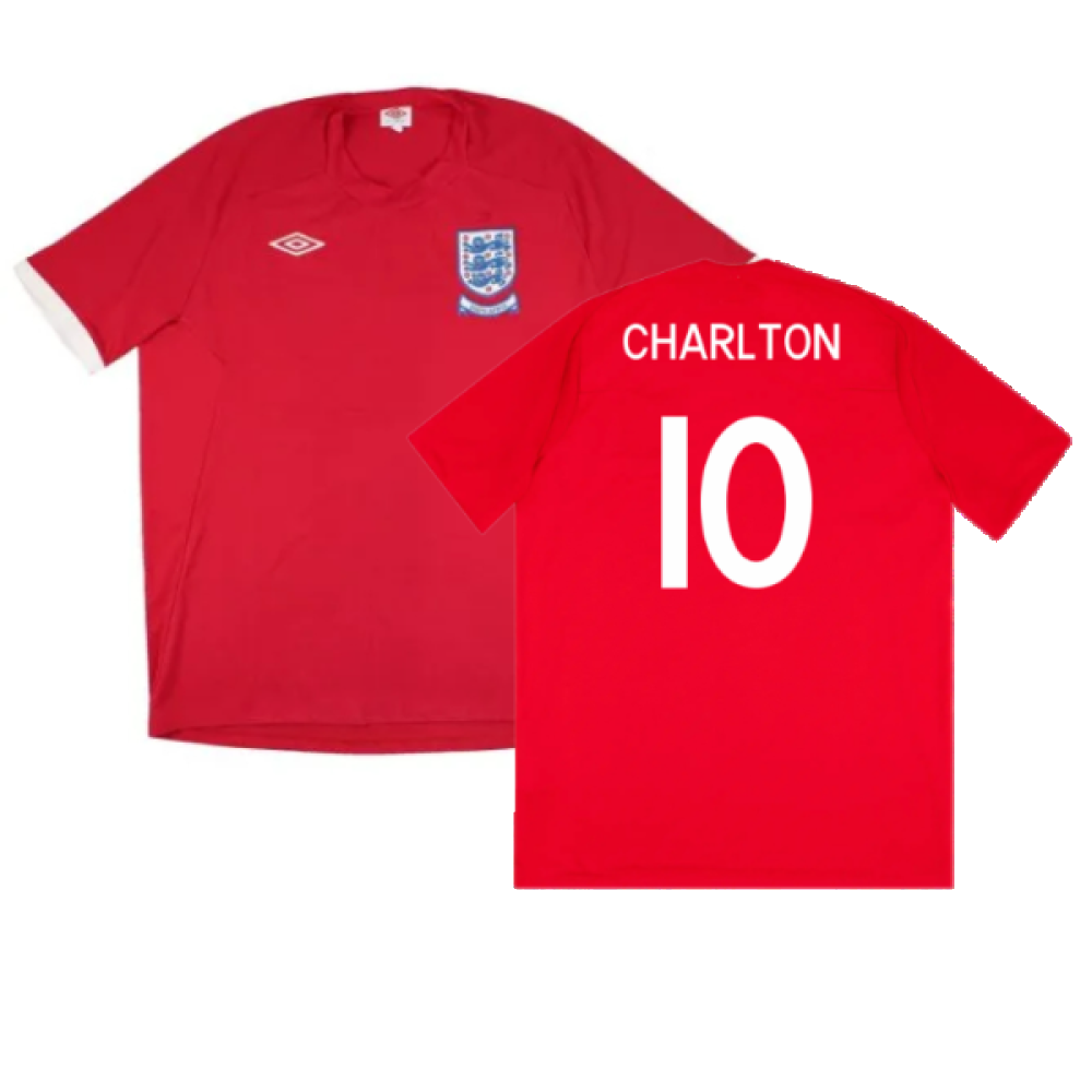 England 2010-11 Away Shirt (M) (Mint) (Charlton 10)