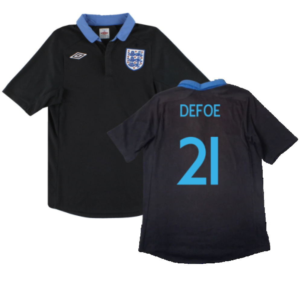 England 2011-12 Away Shirt (XL) (Very Good) (Defoe 21)