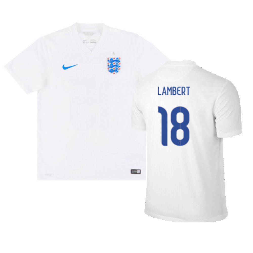 England 2014-15 Home (M) (Very Good) (LAMBERT 18)