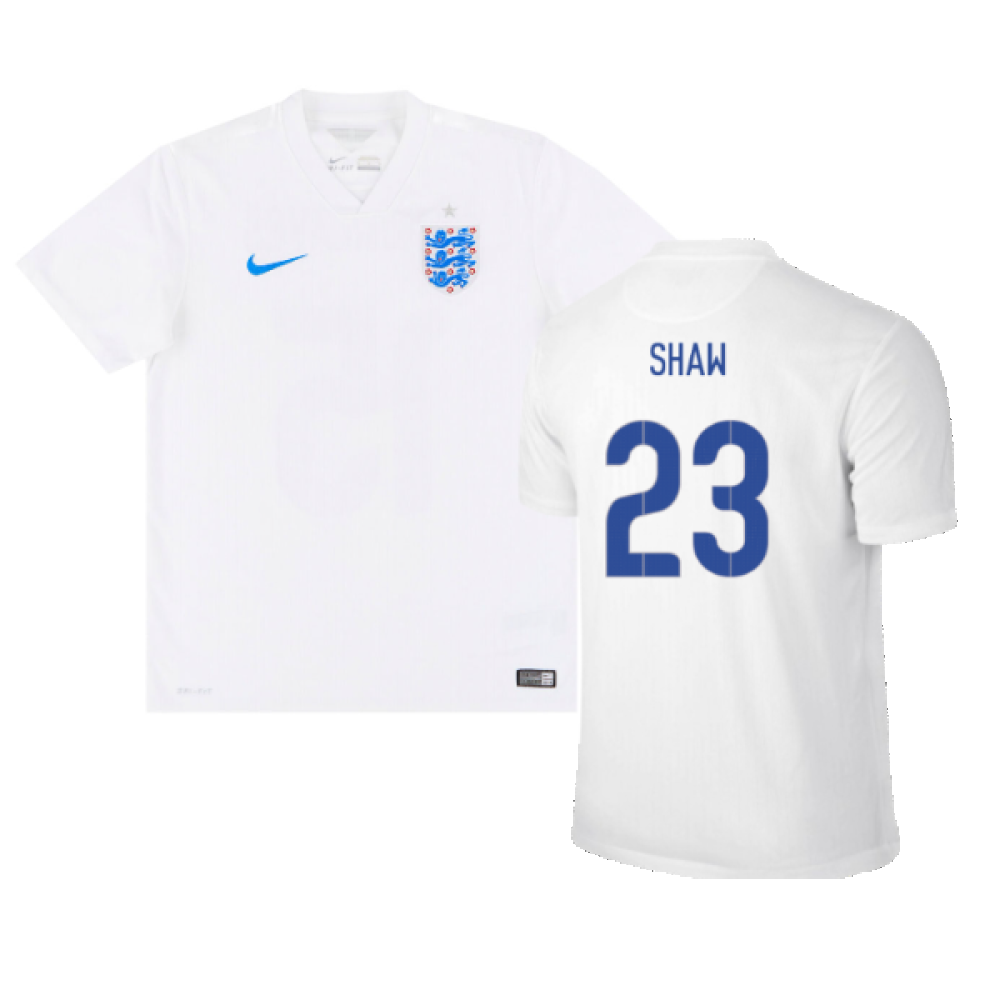 England 2014-15 Home (M) (Very Good) (SHAW 23)