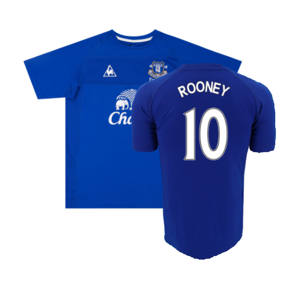 Everton 2010-11 Home Shirt (XL) (Excellent) (ROONEY 10)