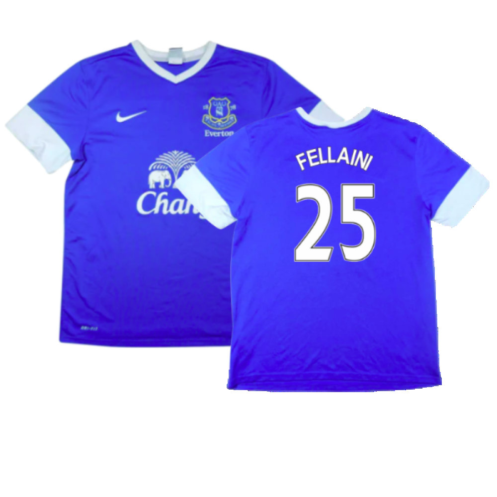 Everton 2012-13 Home Shirt (S) (Mint) (Fellaini 25)