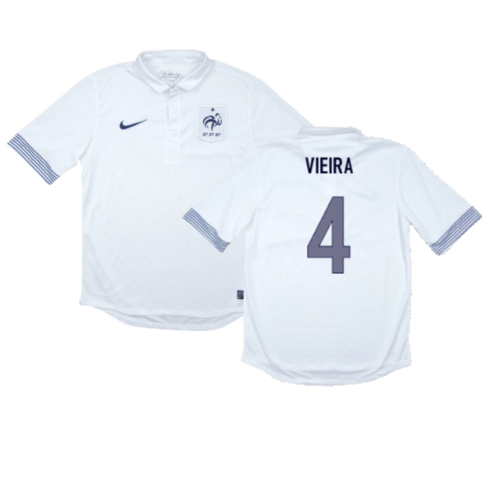 France 2012-13 Away Shirt (L) (Excellent) (VIEIRA 4)