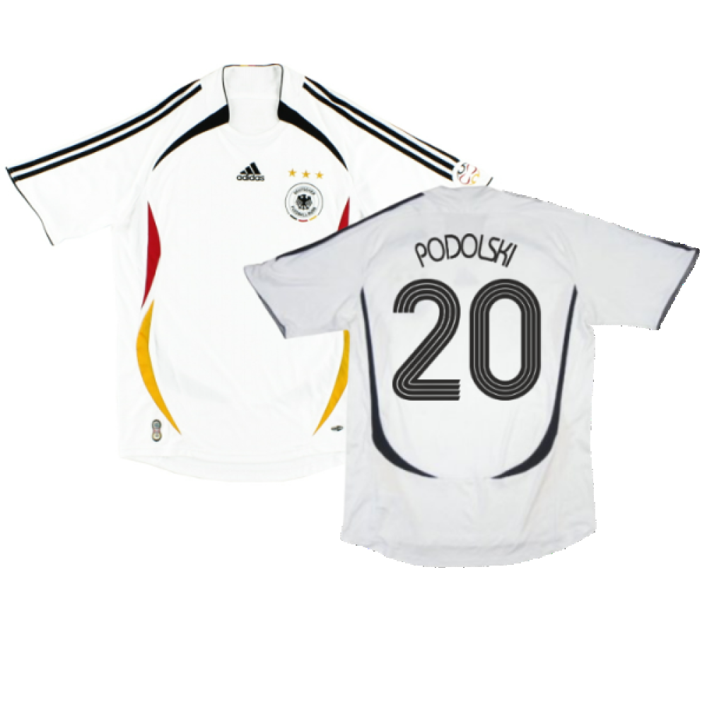 Germany 2005-07 Home Shirt (L) (Excellent) (Podolski 20)