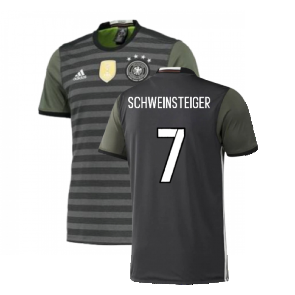 Germany 2015-16 Away Shirt (S) (Excellent) (Schweinsteiger 7)