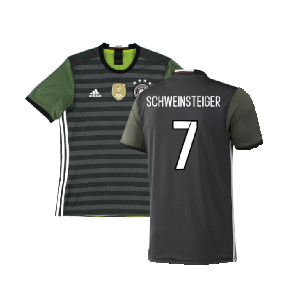 Germany 2016-17 Away Shirt (M) (Excellent) (Schweinsteiger 7)