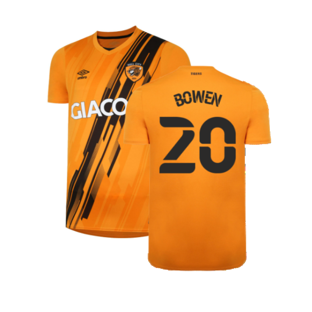 Hull City 2021-22 Home Shirt (M) (Excellent) (Bowen 20)