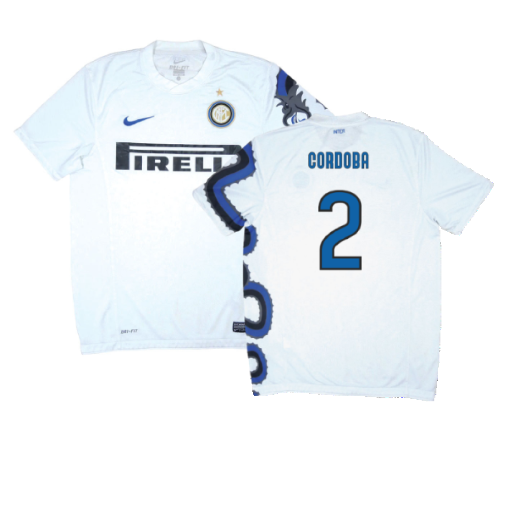 Inter Milan 2010-11 Away Shirt (S) (Excellent) (Cordoba 2)