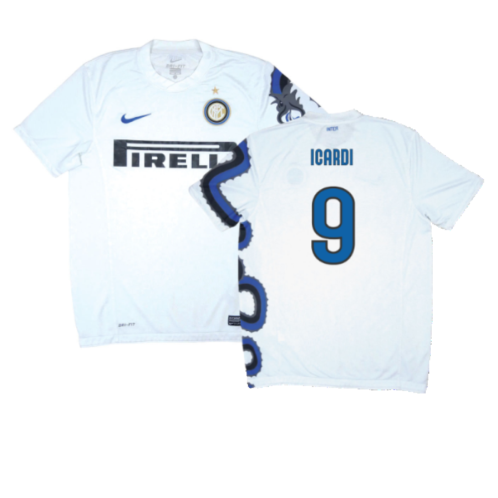 Inter Milan 2010-11 Away Shirt (S) (Excellent) (Icardi 9)