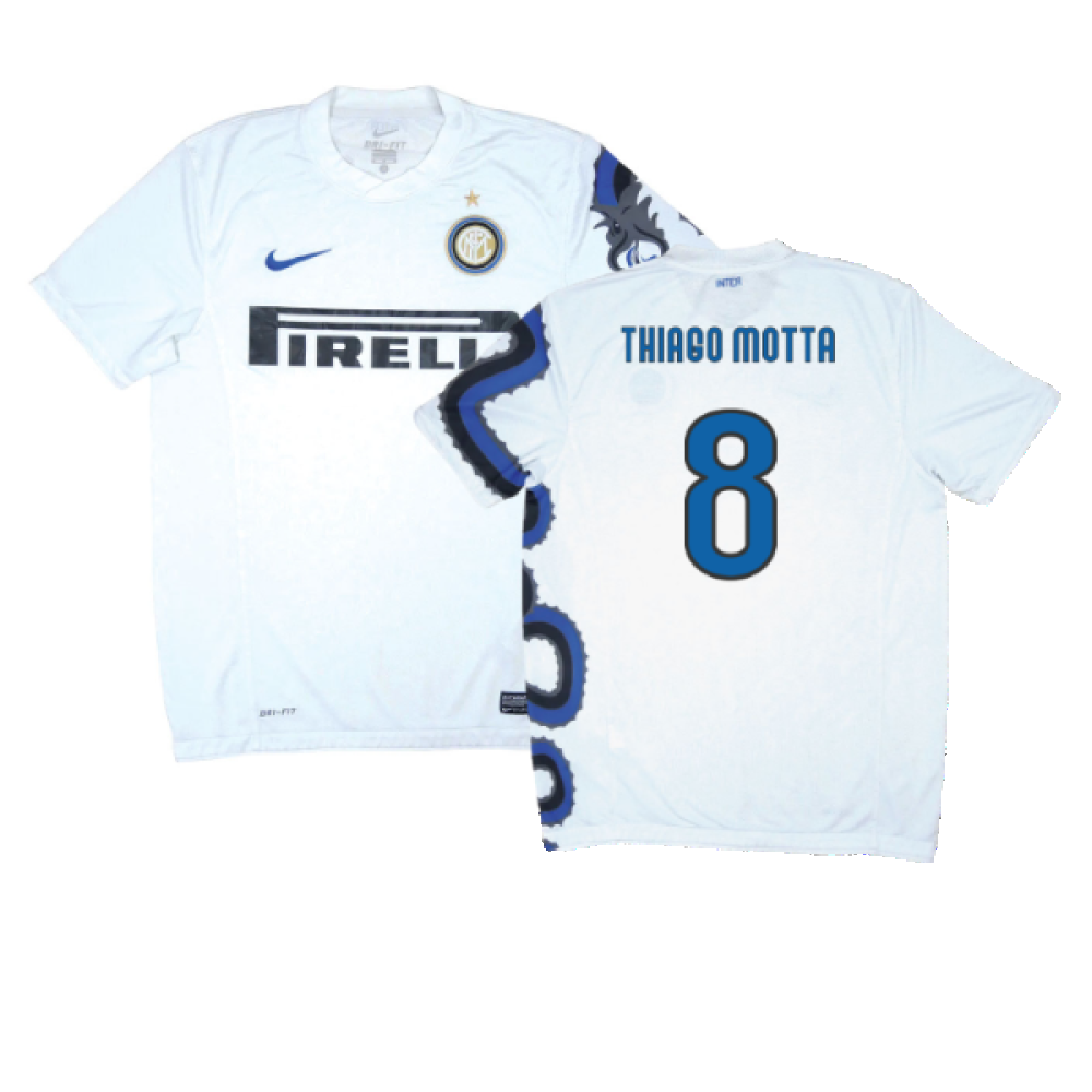 Inter Milan 2010-11 Away Shirt (S) (Excellent) (Thiago Motta 8)