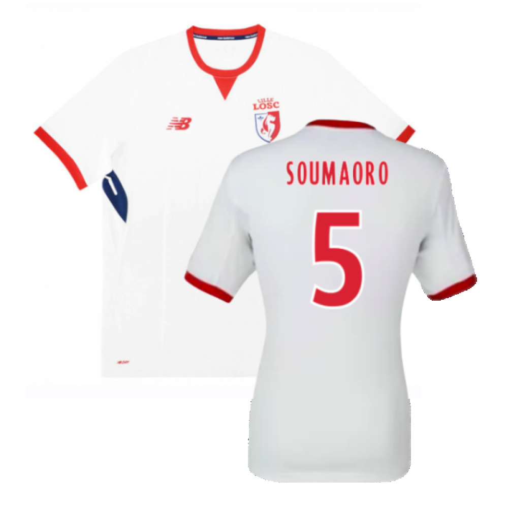 Lille 2017-18 Away Shirt (L) (Soumaoro 5) (Excellent)