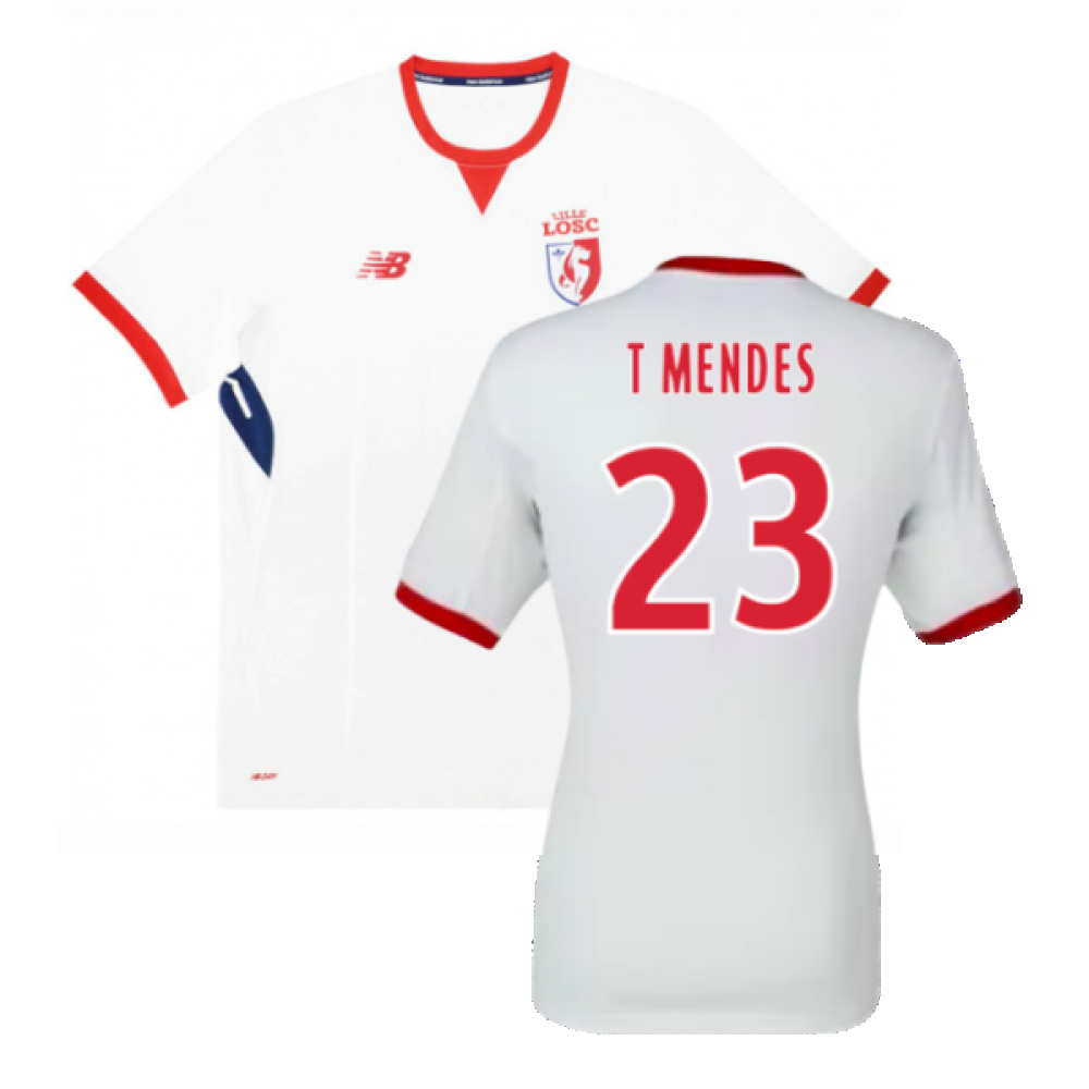 Lille 2017-18 Away Shirt (L) (T Mendes 23) (Excellent)