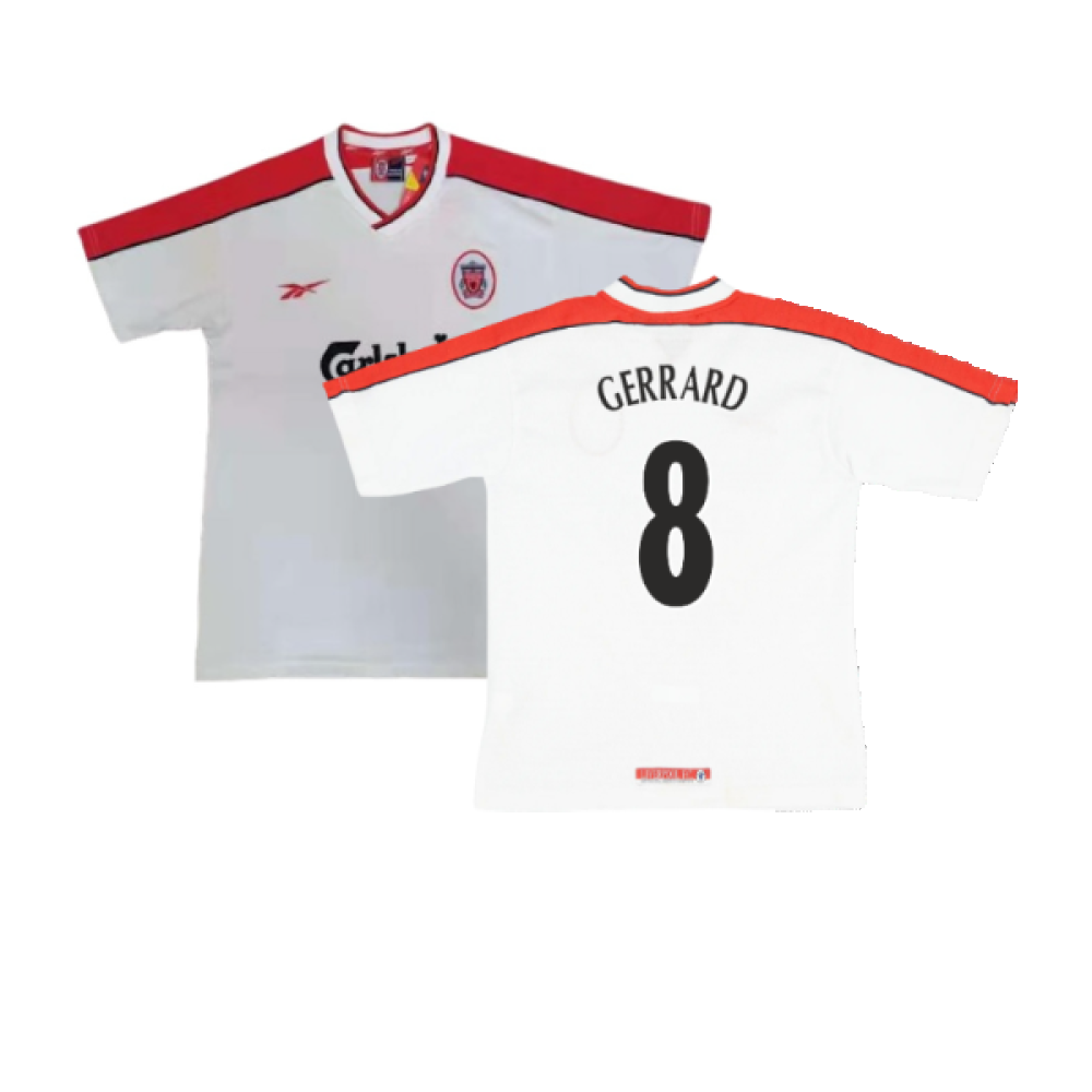 Liverpool 1998-2000 Away Shirt (S) (Excellent) (GERRARD 8)