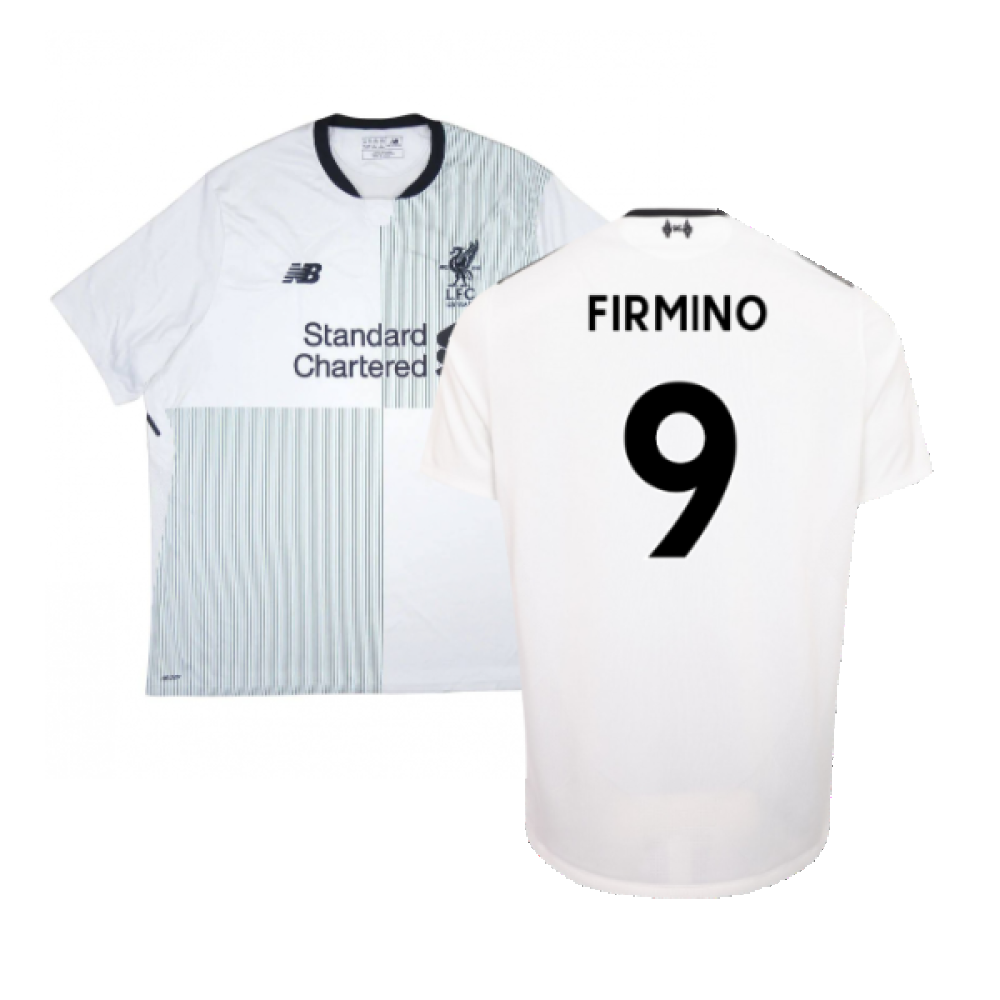 Liverpool 2017-18 Away Shirt (XXL) (Very Good) (Firmino 9)