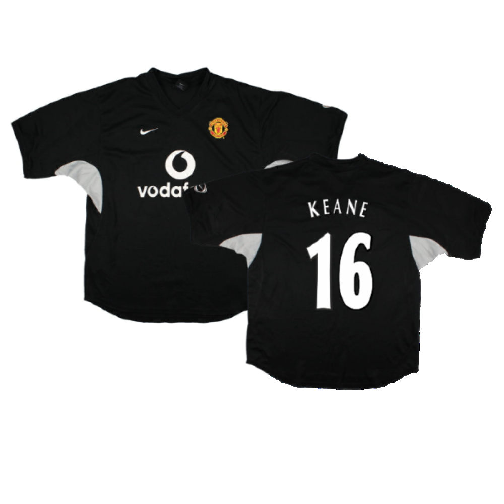 Manchester United 2002-03 Nike Training Shirt (L) (Keane 16) (Good)