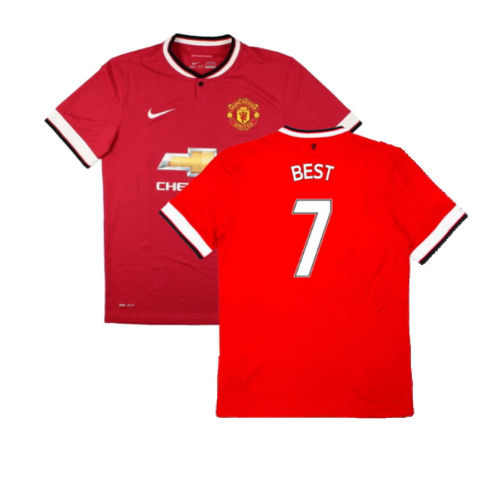 Manchester United 2014-15 Home (3XL) (Very Good) (Best 7)