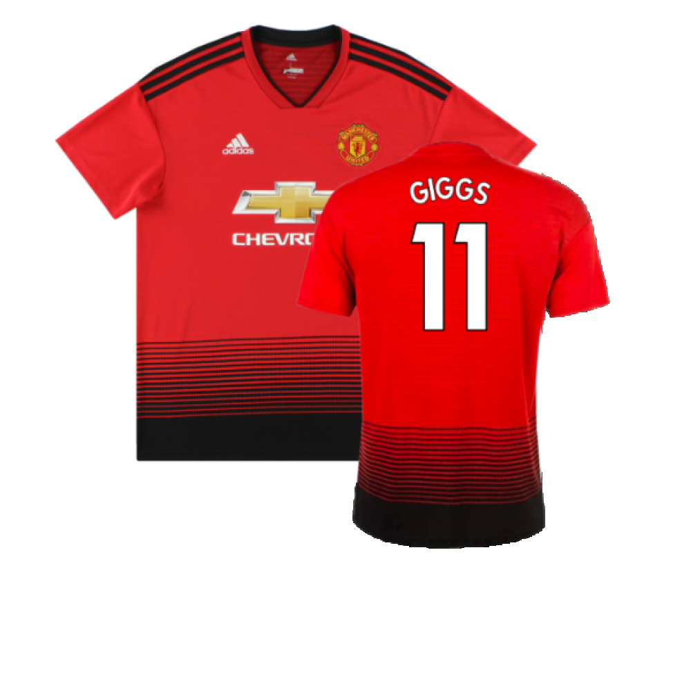 Manchester United 2018-19 Home Shirt (L) (Very Good) (Giggs 11)