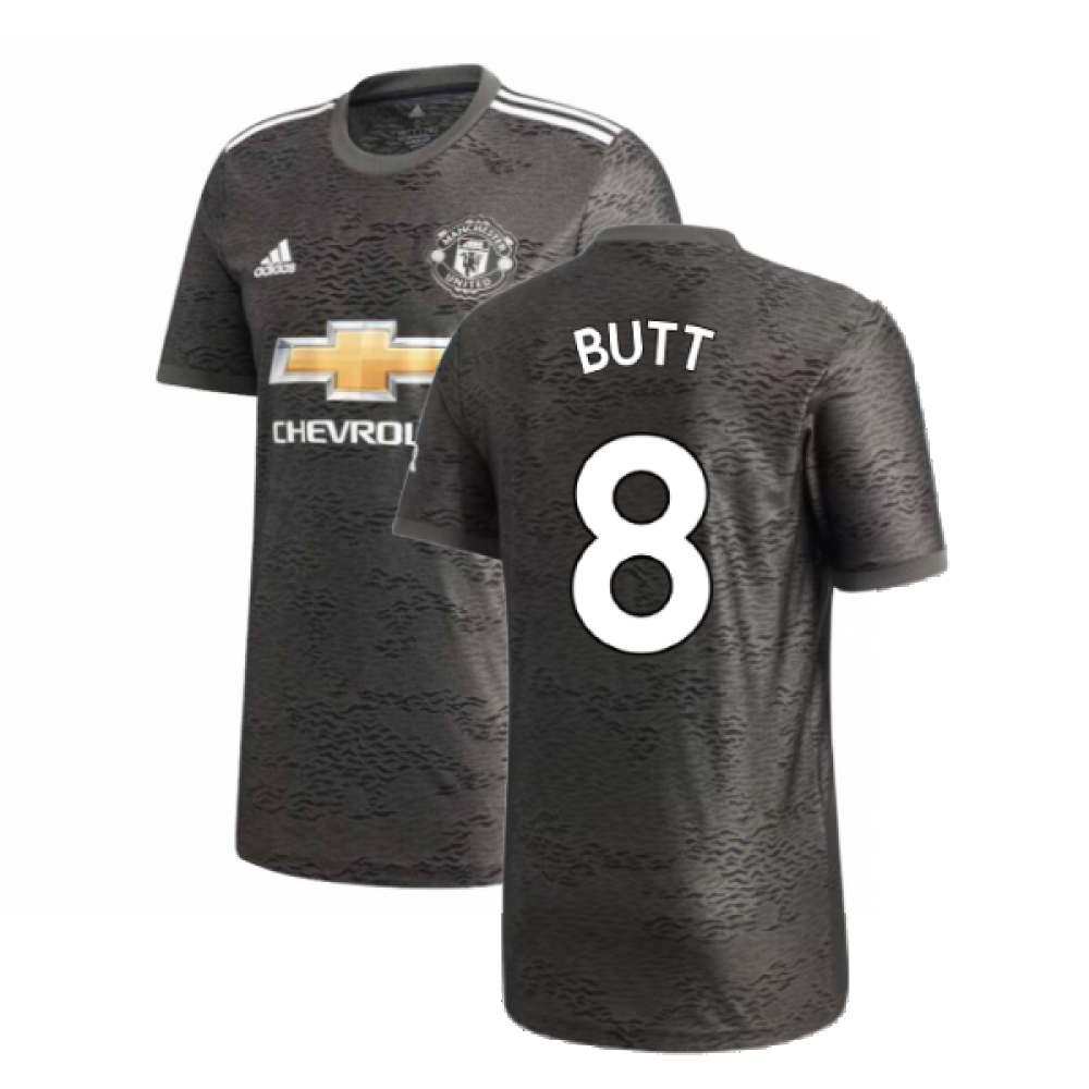 Manchester United 2020-21 Away Shirt (7-8y) (Mint) (BUTT 8)