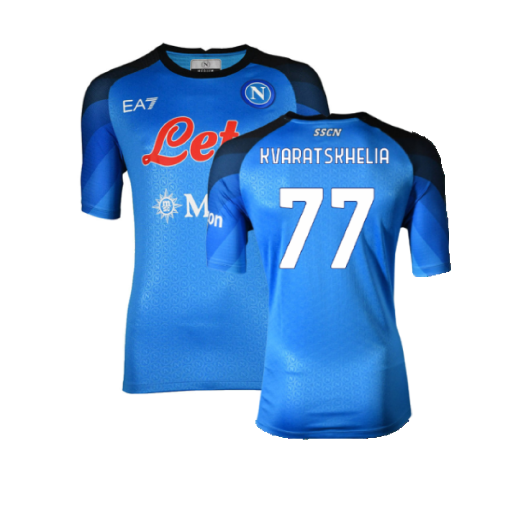 Napoli 2022-23 Home Shirt (S) (Excellent) (Kvaratskhelia 77)