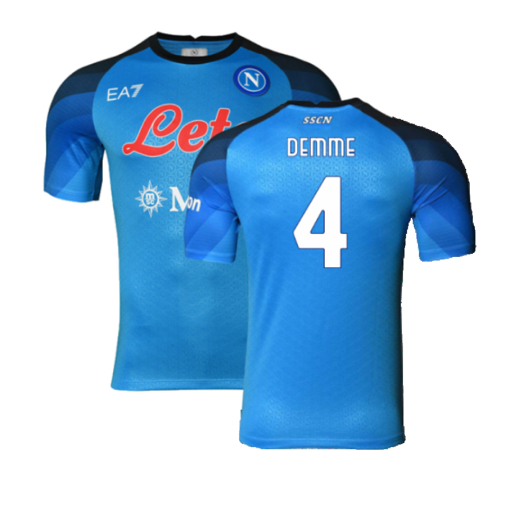 Napoli 2022-23 Player Issue Home Shirt (L) (Very Good) (Demme 4)