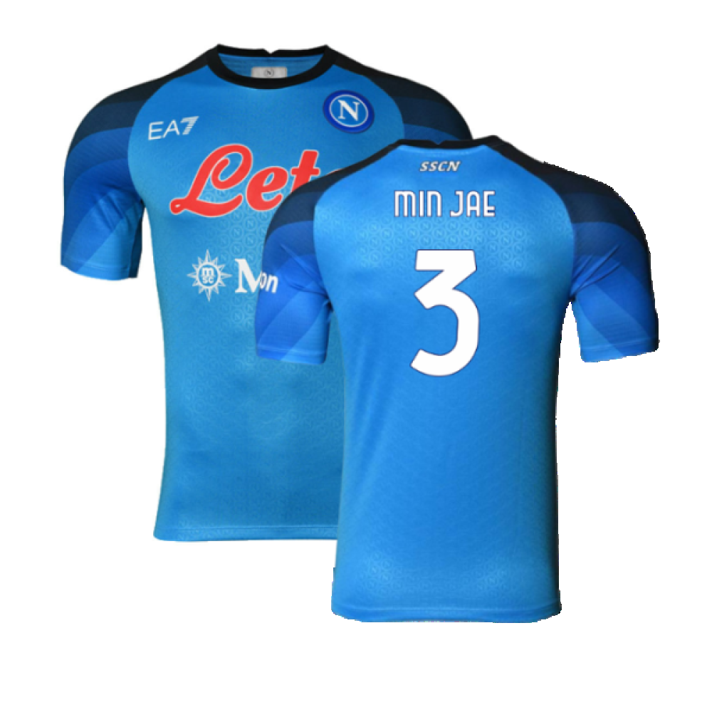 Napoli 2022-23 Player Issue Home Shirt (S) (Very Good) (Min Jae 3)